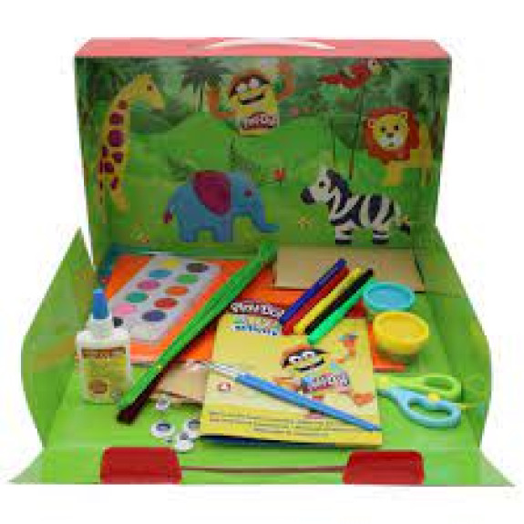 PLAY DOH JUNGLE RECYCLING GAME